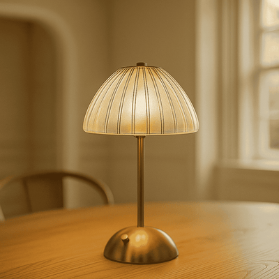Translation missing: nl.Rechargeable Crystal Table Lamp with Touch Control, Orb, Lamps, Lysglass Dimmable Cordless