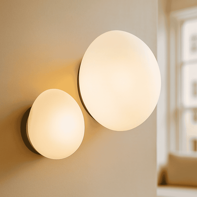 Translation missing: nl.Lysvei Gold Wall Sconce Modern Glass Light Fixture, Fixtures, Sculptural Finish