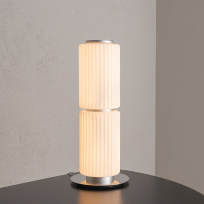 Translation missing: nl.Milk White Sculptural Glass Table Lamp Nordic LED, Lamps, Mjölva