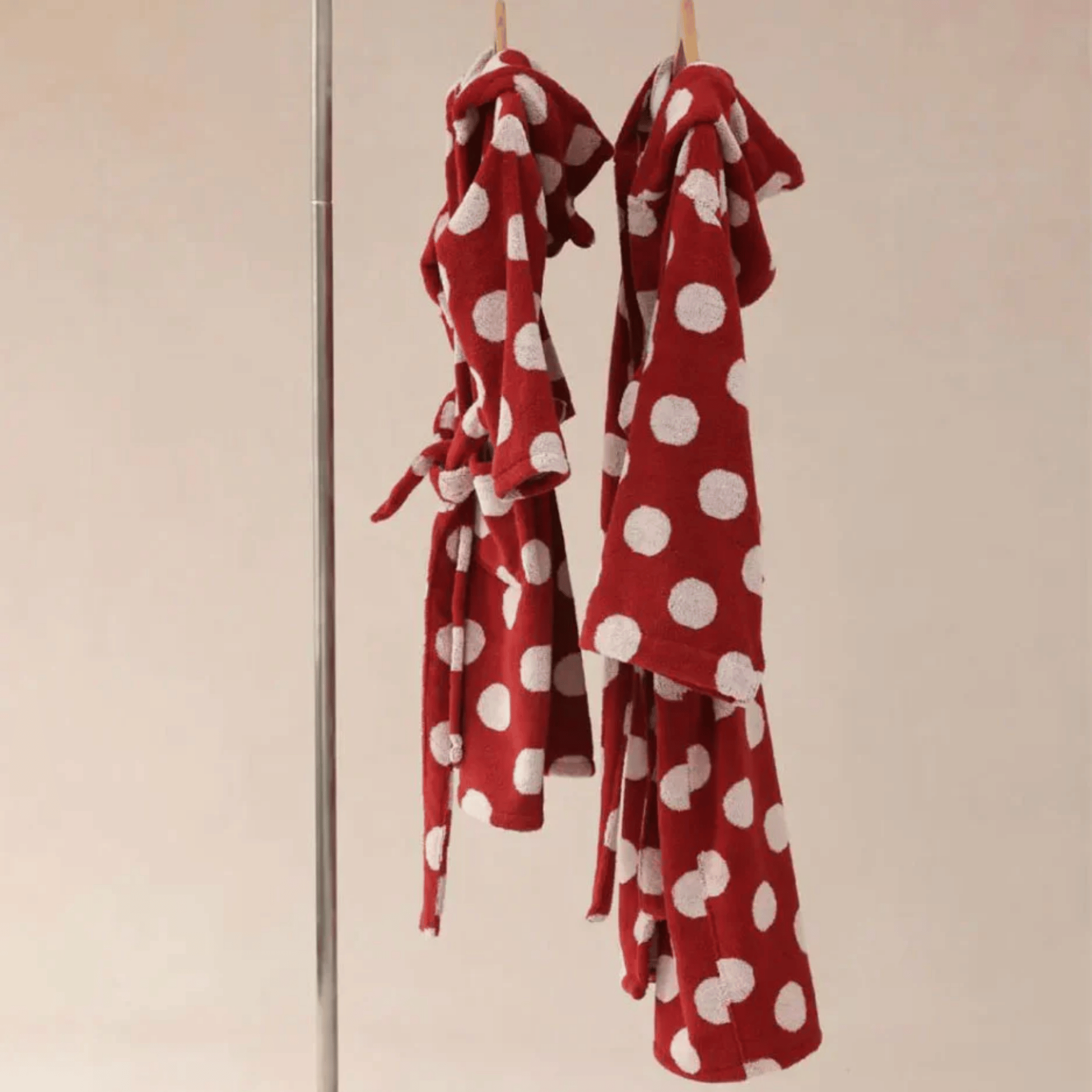 Kids and Adult Organic Cotton Hooded Bathrobe, Robes, Mjuka Adults