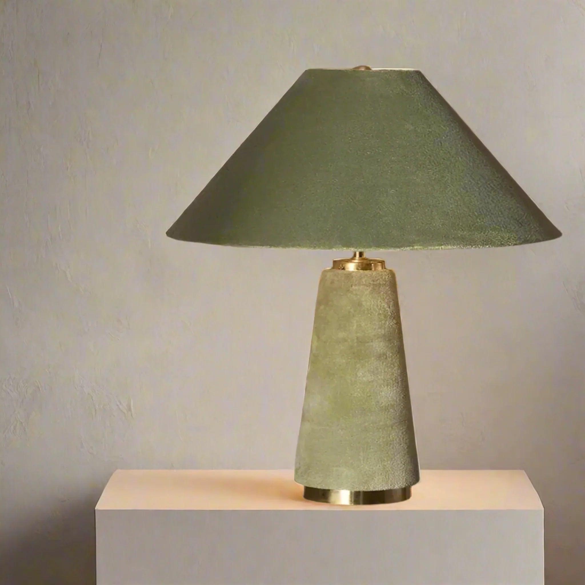 Mysa Velvet Fabric Shade Lamp for Nordic Interiors, Table lamp, Lamps, Minimalist