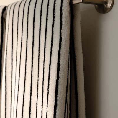 Translation missing: nl.Soft Retro Stripe Cotton Towel — Face & Bath Set, Towels, Randvik Combed Striped