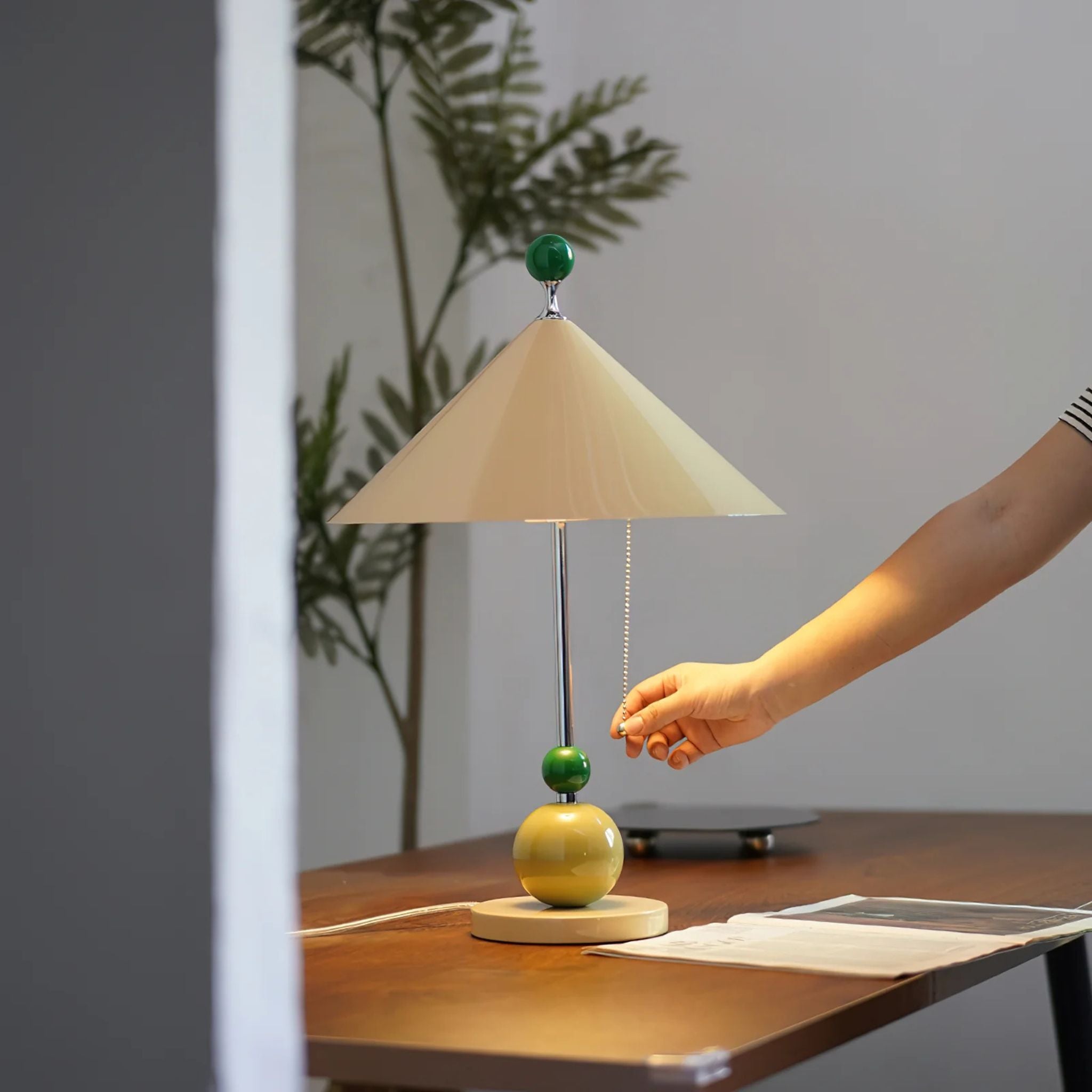 Regna Colorful LED Umbrella Lamp for Modern Homes, Table Lamps, Shaped