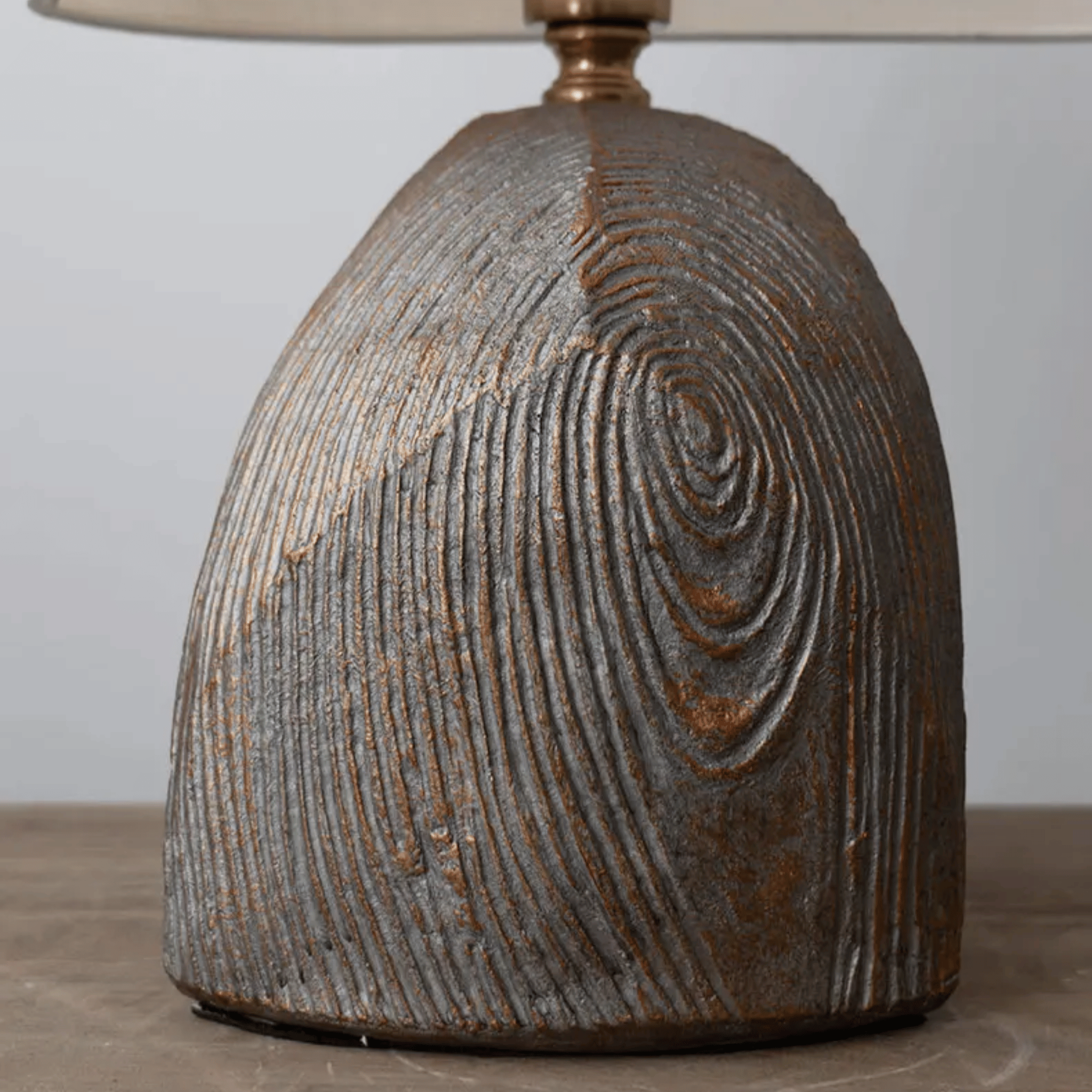 Vintage Resin Tree Stump Table Lamp for Home Decor, Lamps, Skogvar LED
