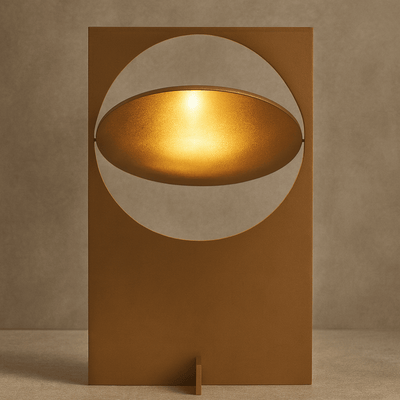 Translation missing: nl.Gold Sunset Table Lamp — Modern Sculptural Design, Lamps, Solglod