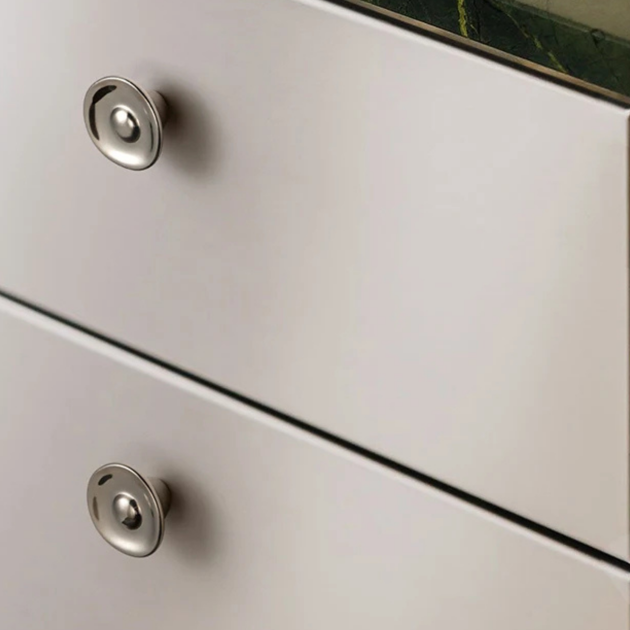 Solid Brass Mushroom Cabinet Knob — Nordic Design, 6Pcs, Knobs & Handles, Soppla for Cabinets