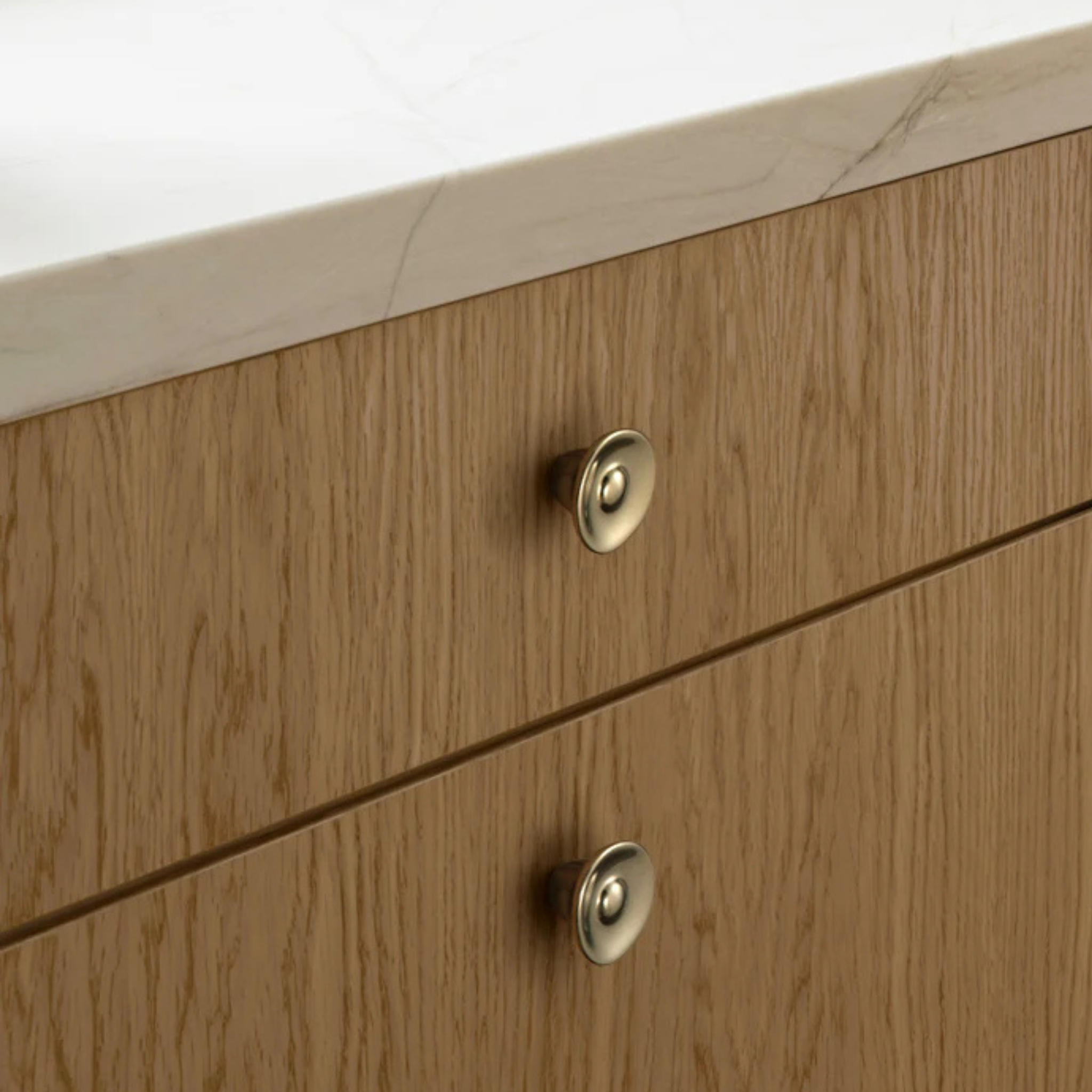 Solid Brass Mushroom Cabinet Knob — Nordic Design, Knobs & Handles, Soppla for Cabinets