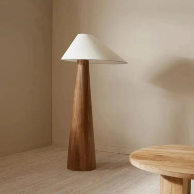 Translation missing: nl.Solid Wood Wabi-Sabi Floor Lamp Zen Nordic Design, Lamps, Stille Japanese