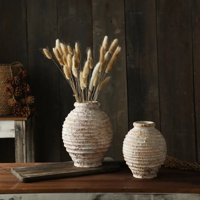 Translation missing: nl.Stille Ceramic Vase — Rustic Handmade Earth Tones, Small, Vases, Tone