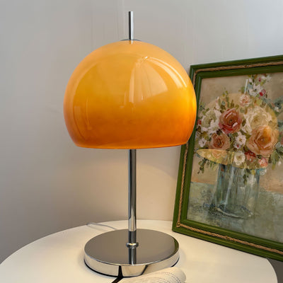 Translation missing: nl.Retro Mushroom Table Lamp with Stained Glass Shade, Lamps, Svampa Nordic Design