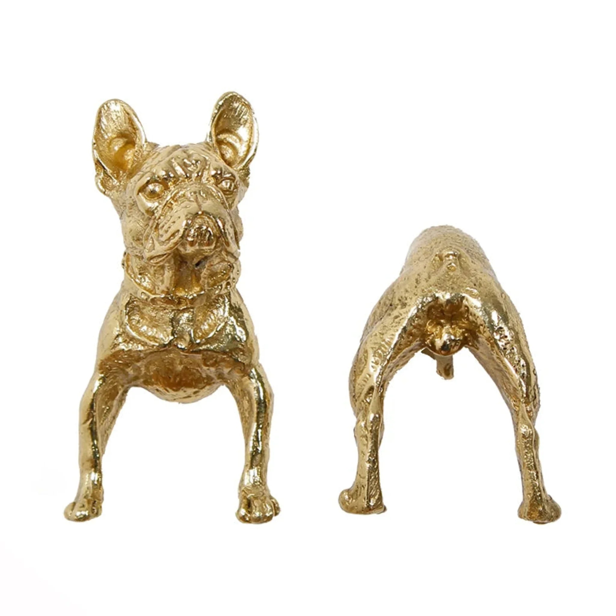 Polished Brass Dog Drawer Pull Handle for Furniture, Cabinet Knobs & Handles, Tassa