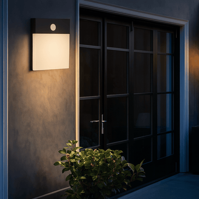 Translation missing: nl.Vaktre LED Outdoor Wall Light with Motion Sensor, Landscape Pathway Lighting, Waterproof Square