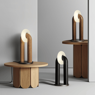 Translation missing: nl.Solid Wood Dimmable Touch Table Lamp - Nordic Style, Lamps, Vedlys Control